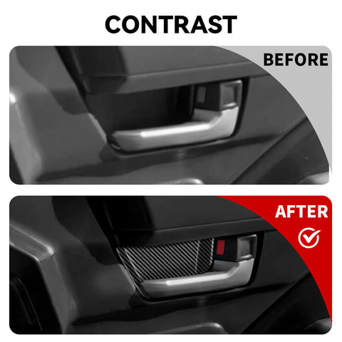 For 2024+ 4Runner Interior Door Handle Bowl Panel Cover Trim