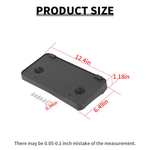 For 2015-2017 Ford Mustang Front Mount License Plate Tag Holder Screws Set