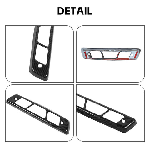 For 2009-2014 Ford F150 Raptor Third 3RD Brake Light Cover Trim Frame