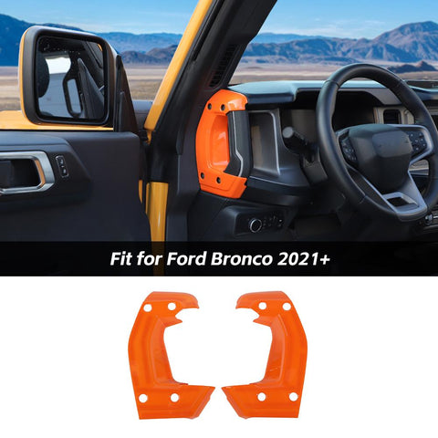 Center Console Side Handle Decor Cover Trim For Ford Bronco 2021+ Accessories | CheroCar