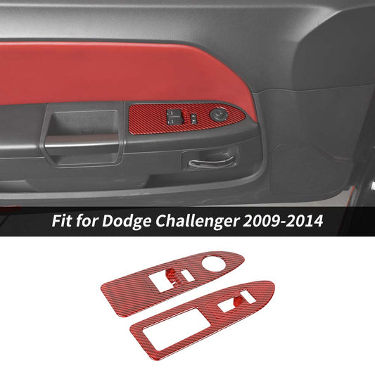 For 2009-2014 Dodge Challenger Window Lift Shift Panel Switcher Trim