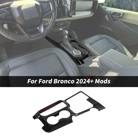 For 2021+ Ford Bronco Interior Gear Shift Panel Cover Trim B Style