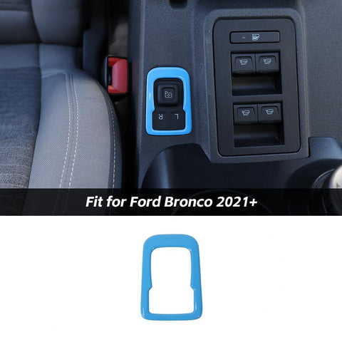 Rearview Mirror Button Adjust Decor Cover Trim For Ford Bronco 2021+ Accessories | CheroCar