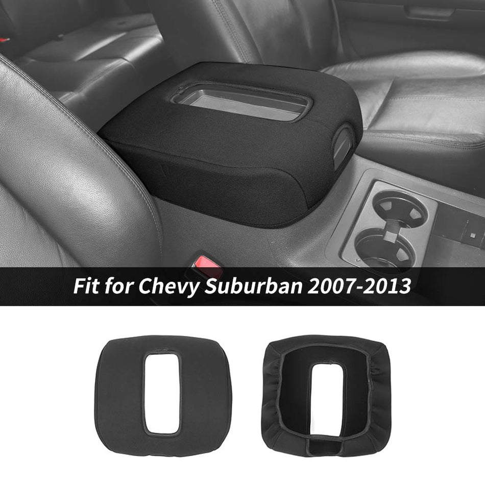 For 2007-2013 Chevy Silverado/ Suburban/ Avalanche/ Tahoe & GMC YUKON Console Armrest Box Cloth Cover Mat