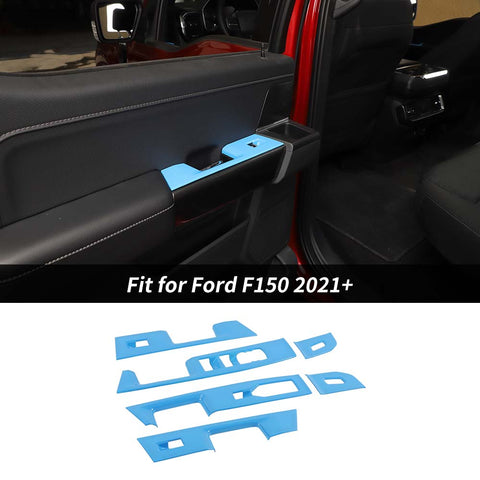 Window Lift Switch Panel Frame Trim Cover For Ford F150 2021+ Accessories | CheroCar