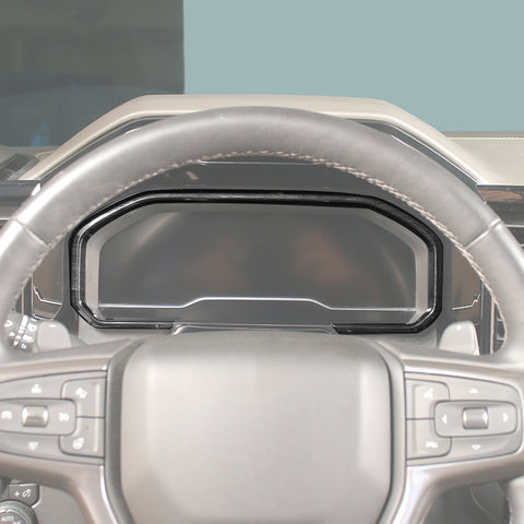 For 2022+ Chevy Silverado 18 x Inner Center Console Dash & Door Handle Trim Cover Kit