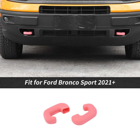 Bumper Track Tow Hook Trailer Trim Protector For Ford Bronco Sport 2021+ Accessories | CheroCar