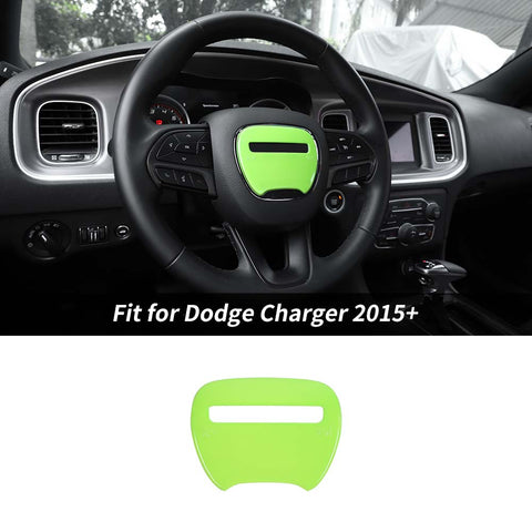 Steering Wheel Center Panel Trim For Dodge Charger/Challenger 2015+/ Durango 2014+ Accessories | CheroCar