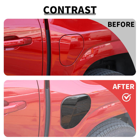 For 2023+ Chevy Colorado/GMC-CANYON Car Fuel Tank Door Trim Cap Decor Cover