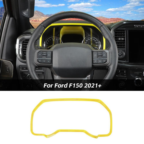 Dashboard track pack bezel Cover Frame Decor Trim For Ford F150 2021+ Accessories | CheroCar