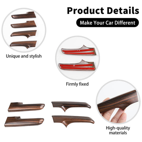 For 2017-2023 Toyota 4Runner Inner Door Handle Cover Trim