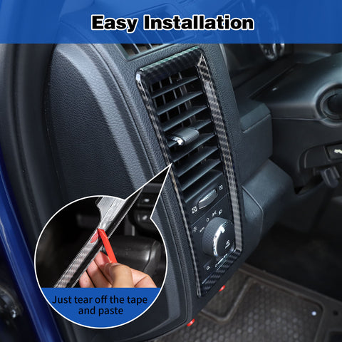 For 2010-2017 Dodge Ram Center Console Air Vent Outlet Cover Trim