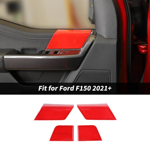 For 2021+ Ford F150 4 Door Inner Armrest Panel Decor