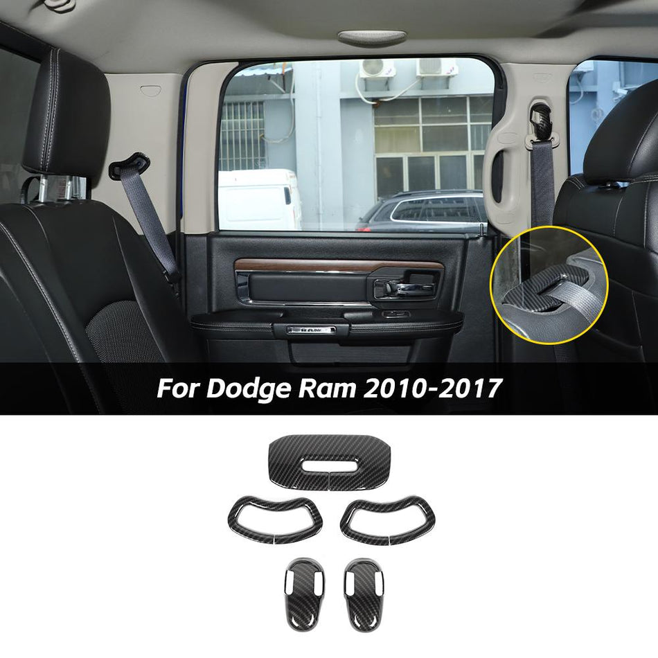 For 2010-2017 Dodge RAM 1500 Car Seat Belt Buckle Decor Cover Trim