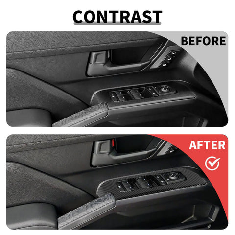 For 2024+ 4Runner Interior Center Console Decoration Cover Trim Kit