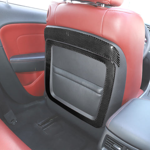 For 2015+ Dodge Challenger Seat Back Decorative Panel Trim Cover
