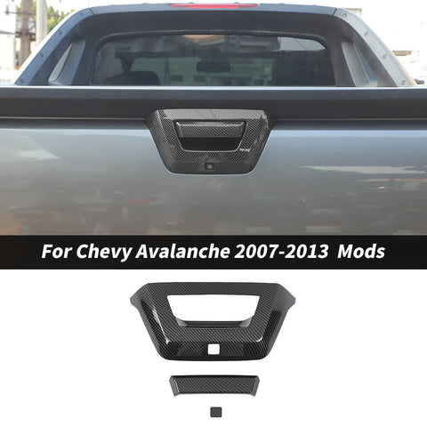 For 2007-2013 Chevy Avalanche Rear Trunk Tailgate Handle Cover Trim