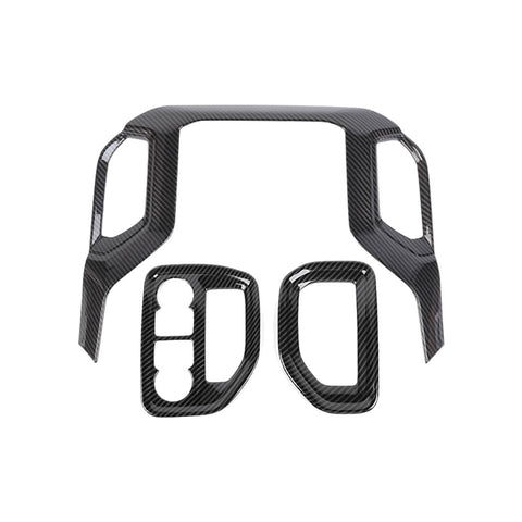For 2019-2021 Chevy Silverado/ GMC-SIERRA Inner Center Console Dashboard Air Vent Trim Cover Kit