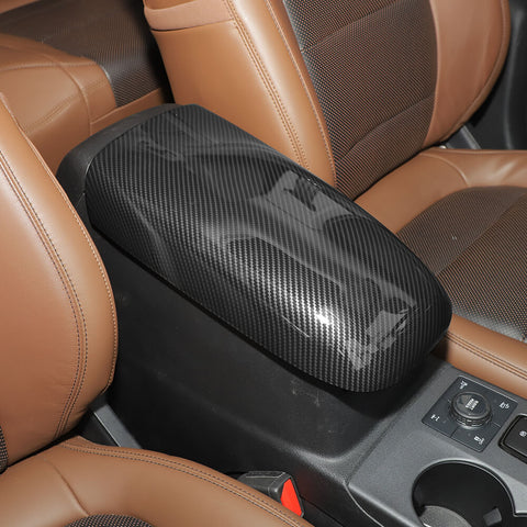 For 2021+ Ford Bronco Sport Center Console Armrest Box Panel Trim Cover