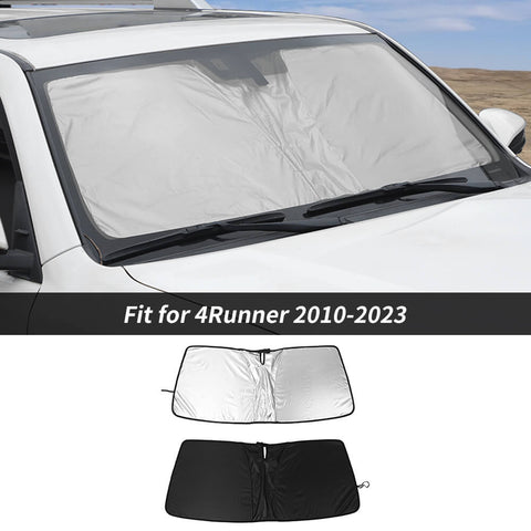 For 2010-2023 Toyota 4Runner Front Windshield Sunshade Folding Sun Shade Visor Heat Shield Cover