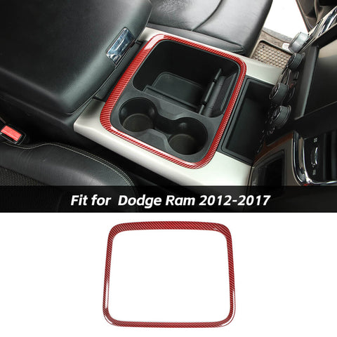 Central Storage Box Cover Trim Decor Frame For Dodge Ram 2012-2017 Accessories | CheroCar