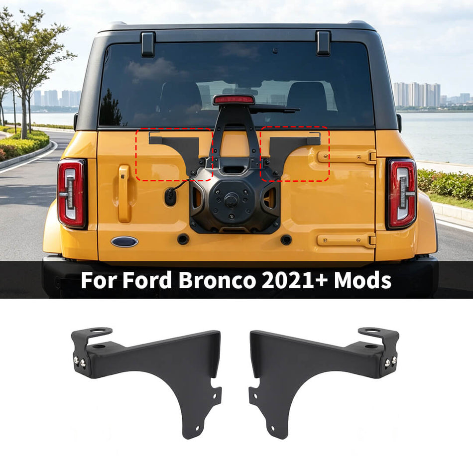 For 2021+ Ford Bronco Rear Tailgate Trunk Antenna Holder Bracket Mount