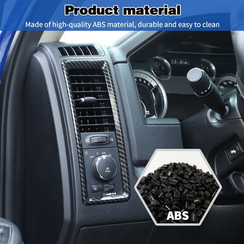 For 2010-2017 Dodge Ram Center Console Air Vent Outlet Cover Trim