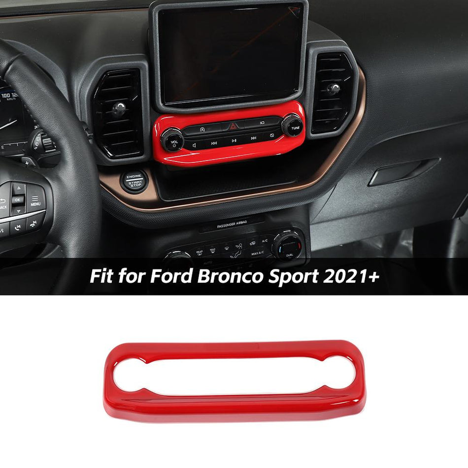 For 2021+ Ford Bronco Sport GPS Navigation Lower Panel Trim