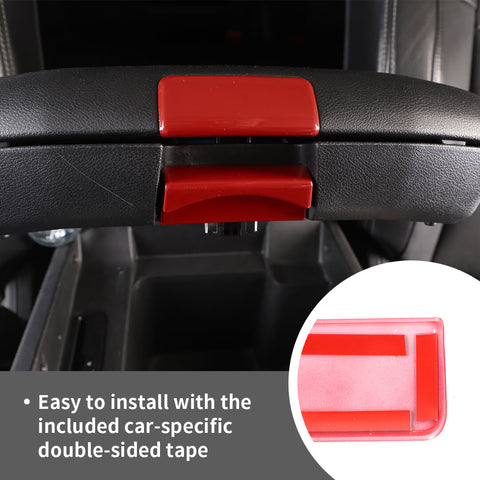 For 2010-2017 Dodge RAM Armrest Box Switch Button Cover Trim