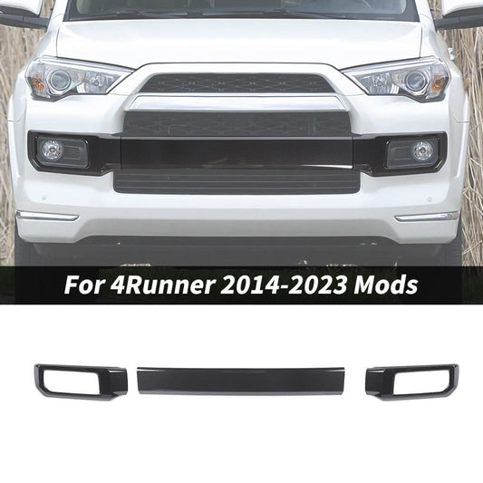 For 2014-2023 4Runner Limited Front Bumper Grille Lid Molding Cover Trim