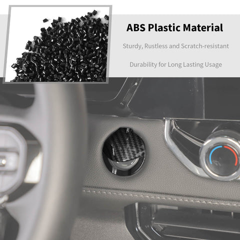 For 2023+ Chevy Colorado One Key Start Engine Stop Switch Button Cover Trim