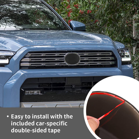 For 2024+ 4Runner Front Grille Emblem Badge Cover Trim