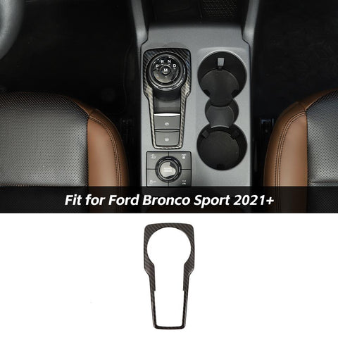 Gear Shift Panel Decoration Cover Trim For Ford Bronco Sport 2021+ Accessories | CheroCar