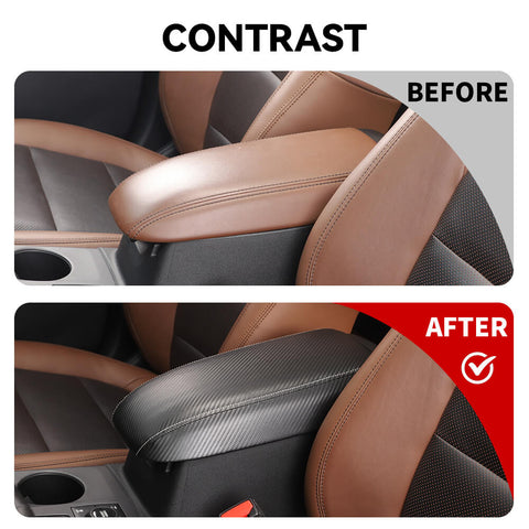 For 2021+ Ford Bronco Sport Console Armrest Storage Box Panel Trim Decor Cover