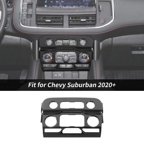 Console Air Conditioner Panel Trim Cover For Chevy Suburban 2020+/Tahoe/GMC YUKON 2021+ Accessories | CheroCar