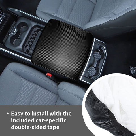 For 2018+ Dodge RAM Console Armrest Box Soft Pad Protector Cover