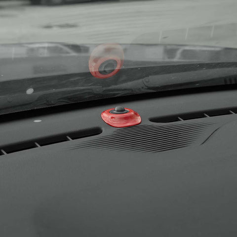 34 x Inner Full Set Decoration Cover Trim Kit For Dodge Challenger 2015+ Red Accessories | CheroCar