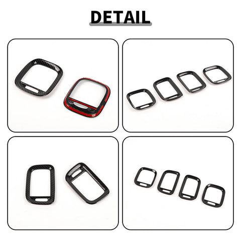 For 2011-2014 Dodge Charger Center Console Dashboard Air Vent Trim Cover