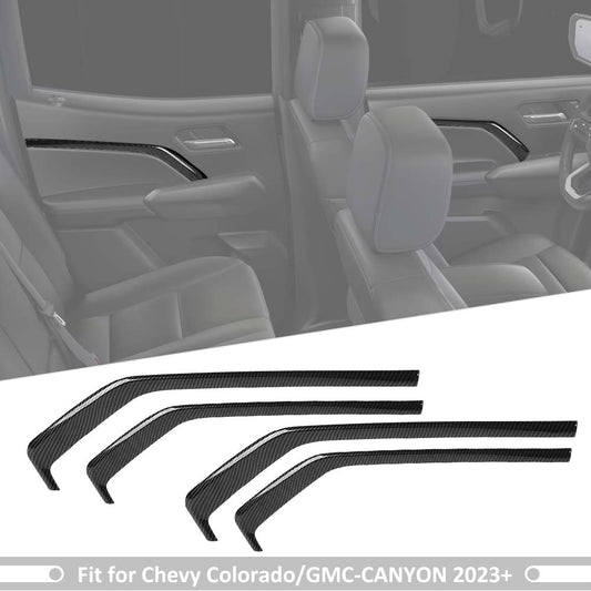 For 2023+ Chevy Colorado & GMC Canyon Interior Door Panel Strip Trim