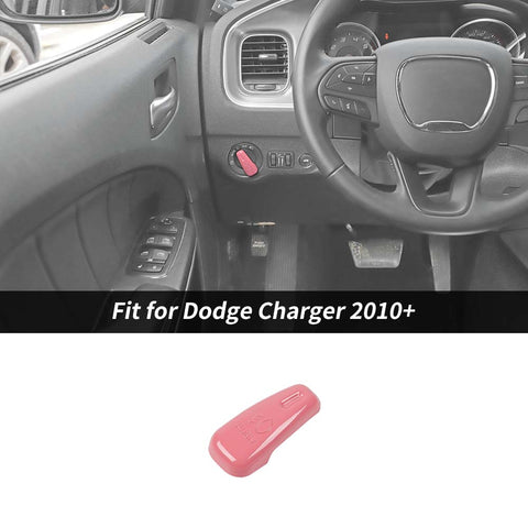 Headlight Switch Knob Trim Cover for Dodge Challenger 2015+ & Charger 2010+ & Durango 2011+ & 300CC 2011+｜CheroCar