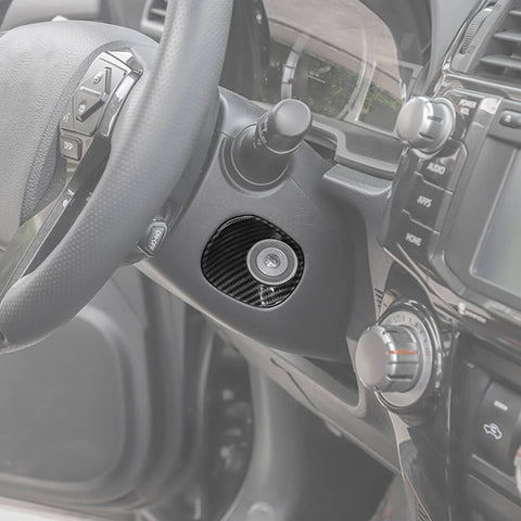 For 2010-2023 Toyota 4Runner Ignition Switch Lock Panel Cover Trim Decor Bezels