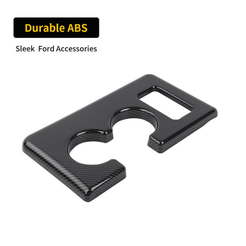 For 2008-2016 Ford F250/F350/F450/F550 Front Armrest Water Cup Holder Trim Panel Cover