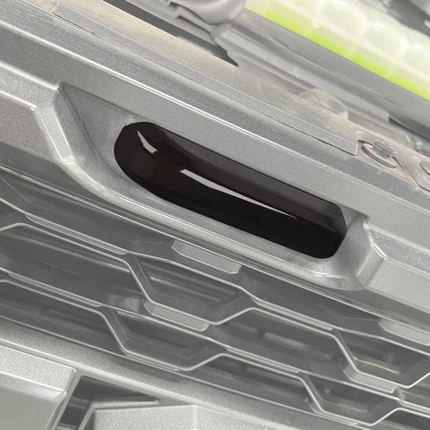 For 2021+ Ford F150 Raptor Front Bumper Grille Light Panel Guard Cover Trim Decor