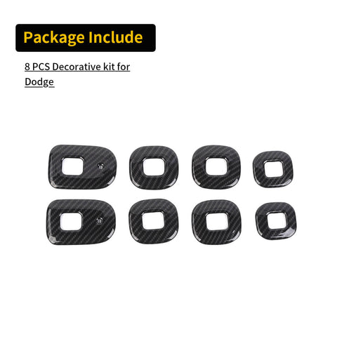 For 2018+ Dodge RAM Car Roof Horn Ring/Reading Light Trim Cover