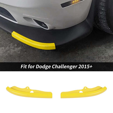 Front Bumper Lip Splitter Protector Cover for Dodge Challenger 2015+ regular style Accessories｜CheroCar