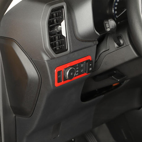 Head Light Switch Panel Cover Trim For Ford Bronco Sport 2021+ Accessories | CheroCar