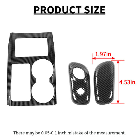 For 2009-2014 Ford F150 Raptor Central Console Gear Shift Panel Cover Trim