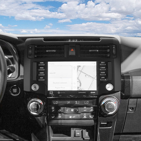 For 2020-2023 4Runner Interior Center Console Steering Wheel GPS Navigation Panel Cover Trim Kit