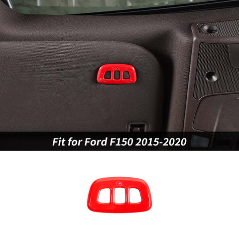 Interior Trim Full Set Available Separately Red For Ford F150 2015-2020 Accessories | CheroCar