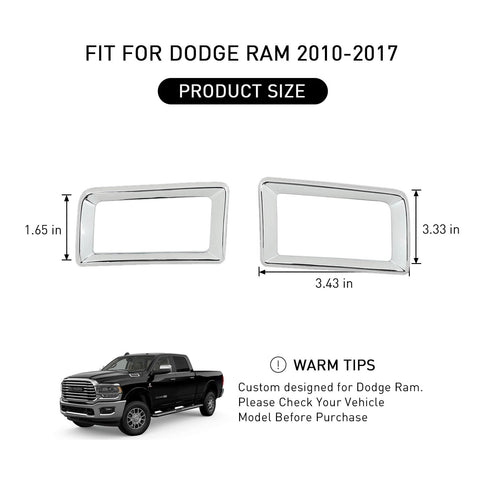 Center Console Air Vent Outlet Cover Trim for Dodge Ram 1500 2010-2017 Accessories｜CheroCar